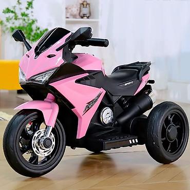 vans bele patike: Dečiji motor na akumulator SM-25002R-290 – 3 točka, 6V, roze Šifra — 3