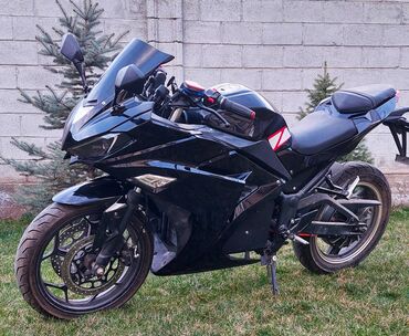 электо мотоцикл: Спортбайк Yamaha, 250 куб. см, Электро, Взрослый, Б/у