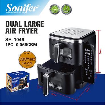 airfry: №: 457 Məhsulun adı: Aerofritür Sonifer SF-1046 Black Brend: Sonifer — 4