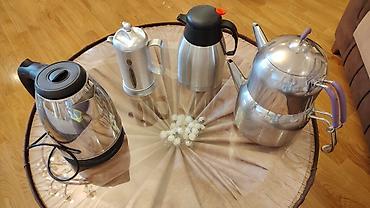 lipid cay: Çay dəsti, rəng - Bənövşəyi, Metal — 4