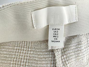 hm clo: H&M, Spodnie materiałowe damskie, rozmiar 2XS — 4