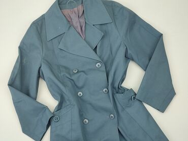 plisowane spódnice ze sztucznej skóry: Coat, S (EU 36), condition - Good