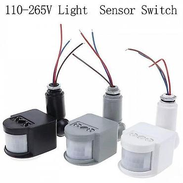 Rasveta: LED senzor pokreta Podesiv 110V 220V Automatski infracrveni. LED — 9