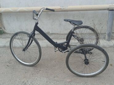 kirayə velosiped: İşlənmiş Şəhər velosipedi Stels, 26", sürətlərin sayı: 1, Ünvandan götürmə