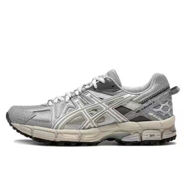 Кроссовки и спортивная обувь: Мужские кроссовки, 43, Asics, Новый, цвет - Серый