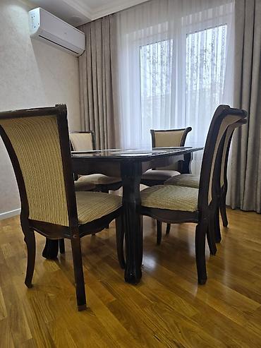 Ev və bağ: Qonaq otağı üçün, İşlənmiş, Açılan, 6 stul — 2