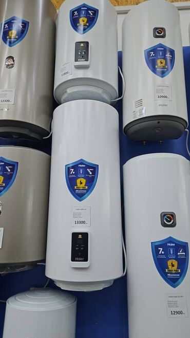 смеситель с нагревом воды: Водонагреватель Haier Накопительный, 80 л, Встраиваемый, Нержавейка