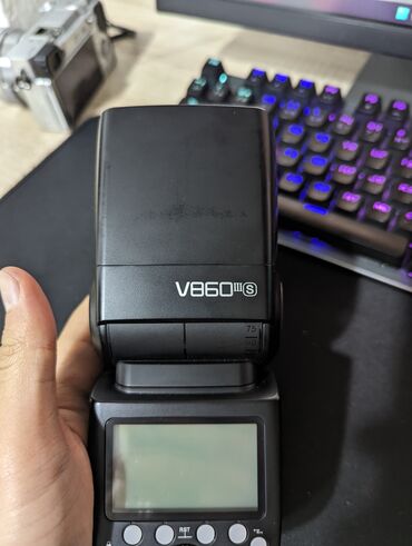 видео стабилизатор: Фотовспышка Godox V860III для Sony. Состояние идеальное с коробкой