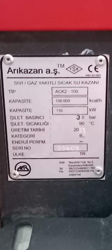 daye işi elanları: Arıkazan a.ş. ACK2-100 isti su qazanı. HƏM QAZLA HEMDE DIZELE ISLEYIR — 4