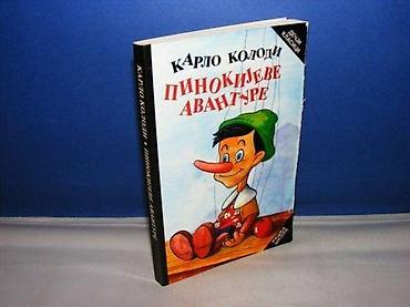 gitara za deca: PINOKIJEVE AVANTURE Karlo Kolodi raška škola 199819,5 cm mek povez — 1