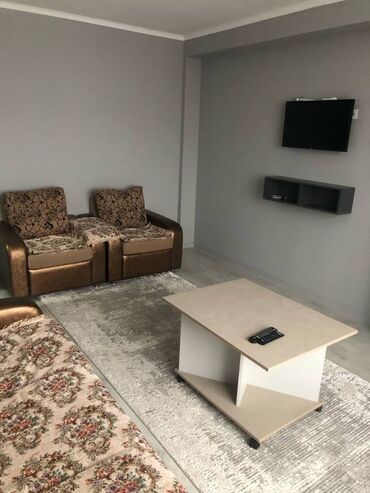 квартира бишкек долгосрочно: 2 комнаты, 59 м², Элитка, 7 этаж, Евроремонт
