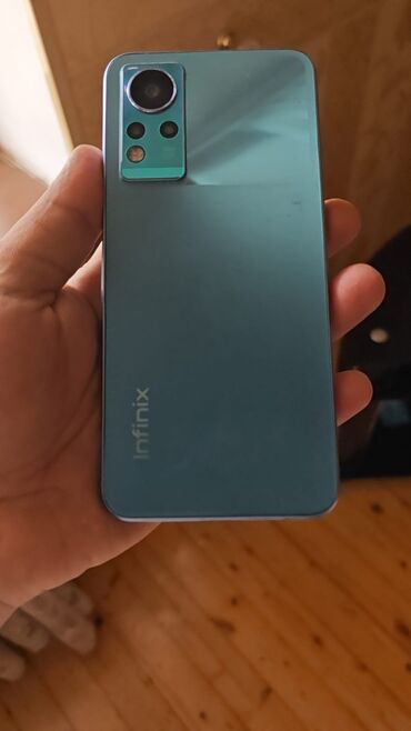 телефон fly bl9205: Infinix Note 12, 128 ГБ, цвет - Синий, Гарантия, Сенсорный, Face ID