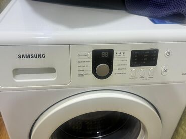 monitorlar masin ucun: Paltaryuyan maşın Samsung, 6 kq, Avtomat, Qurutmasız, Kredit yoxdur