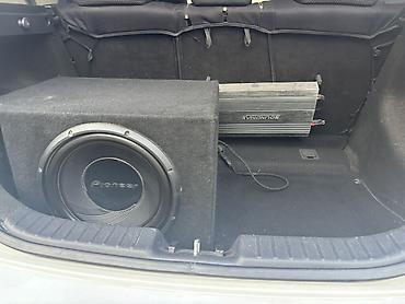 Avtomobil üçün Pioneer sabvufer + gücləndirici komplekti - Sabvufer