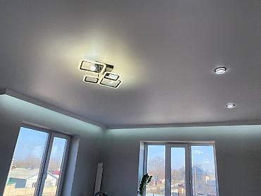 Натяжной потолок: Натяжной потолок Глянцевое, Матовое, 3D потолки Гарантия, Бесплатная консультация, Бесплатный замер — 5