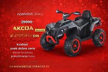 Dečiji električni automobili: Kvad za decu – električni četvorotočkaš - Nosivost: do 35 kg - Model — 7