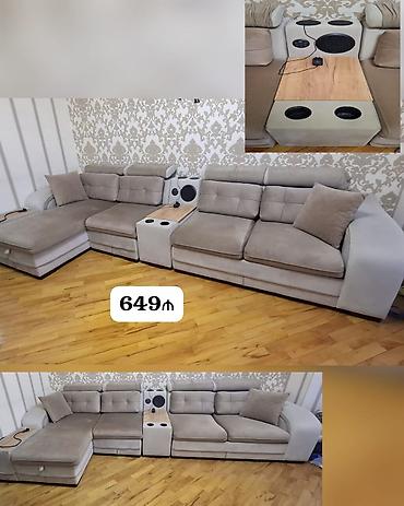 *649₼ ₼ KÜNC divan :-TƏCİLİ SATILIR*‼️ Razetka yeri var,iki su qabı lalafo.az -da *649₼ ₼ KÜNC divan :-TƏCİLİ SATILIR*‼️ Razetka yeri var,iki su qabı