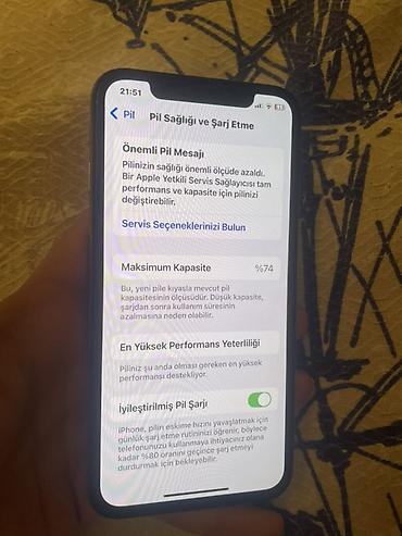 gence iphone: IPhone Xs, 64 GB, Qızılı, Face ID — 3