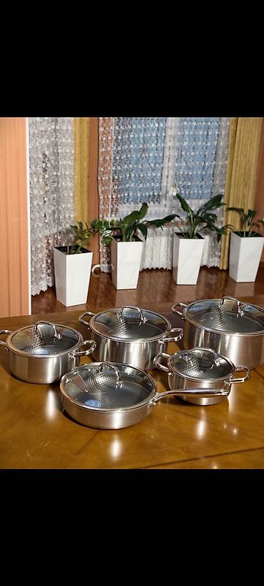 Ашкана буюмдары: Кастрюля OSFE из стали 316L с сотами, 2.9–11.8 л Кастрюли OSFE из — 1