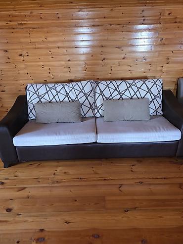 Divanlar: İki yastıqlı, ikirəng dizaynlı divan - Model: 2 yerlik geniş — 3
