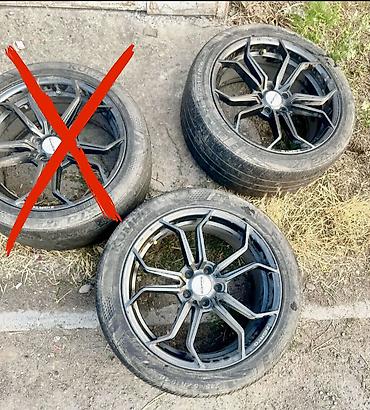 Колеса в сборе: Колеса в сборе 245 / 45 / R 19, Лето, Б/у, Легковые, Литые, отверстий - 5 — 9