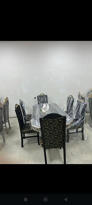Mətbəx üçün, Yeni, Dördbucaq masa, 6 stul lalafo.az -da Mətbəx üçün, Yeni, Dördbucaq masa, 6 stul