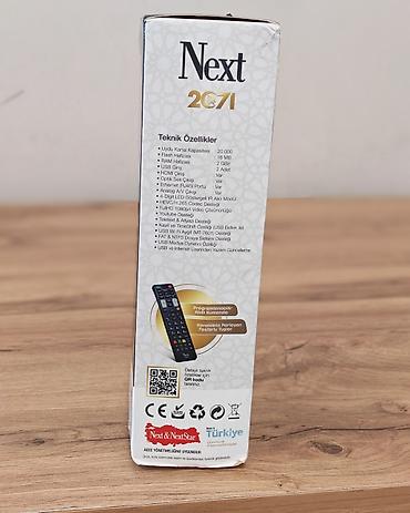 iptv aparatı: Adı:Next Nextstar 2071 Xüsusiyyətləri:Next 2071 Krosnu aparatı 1 illik — 8