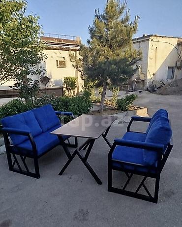 Bağ divan və kreslo dəstləri: Yeni, Metal, Azərbaycan — 13
