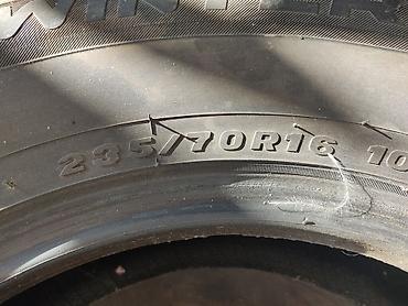 sk 8: Зимние шины 235/70 R16. Размер: 235/70 R16, индекс нагрузки/скорости — 1