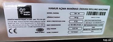 Yuxa, lavaş aparatları: Xəmir yayan aparat Stolüstü xemir yayan Şengün Makina Sm-40 model — 6