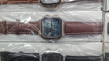 saat baki: Casio rəqəmsal qol saatı – World Time funksiyalı model - Rəqəmsal — 10