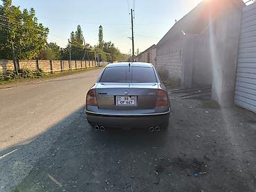 diski barter: Volkswagen Passat sedan - Kuzov: sedan, tünd boz rəng - Ban növü: B5 — 4