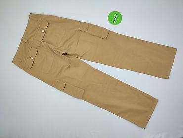 czarne cargo pull and bear: PULL&BEAR, Spodnie cargo damskie, rozmiar S — 3
