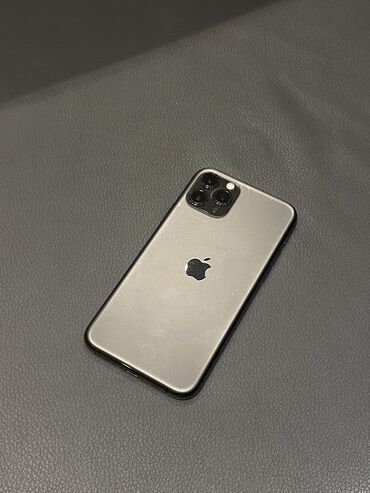 xr телефон: IPhone 11 Pro, Колдонулган, 64 ГБ, Black Titanium, 74 %