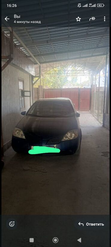коробка ниссан примера п10: Nissan Primera: 2002 г., 2 л, Автомат, Газ, Седан