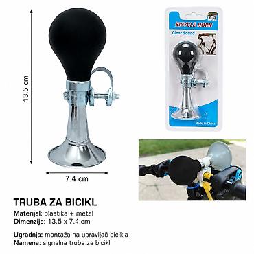 KMT Sirena za bicikl od 5 inča – SKU: 2001527 Signalna truba za