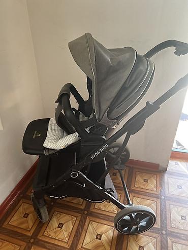 carrello коляска: Коляска, цвет - Черный, Б/у, Бесплатная доставка — 2
