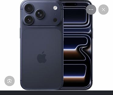 apple 16e: IPhone 17 Pro, Б/у, 256 ГБ, Синий, Зарядное устройство, Защитное стекло, Кабель, 93 % — 1