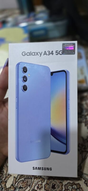 Redmi: Samsung Galaxy A34 5G, цвет - Фиолетовый