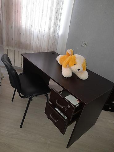 metbex stolu instagram: Düz masa, Stulsuz, Polkasız, Siyirməli, Sadə laminat — 2