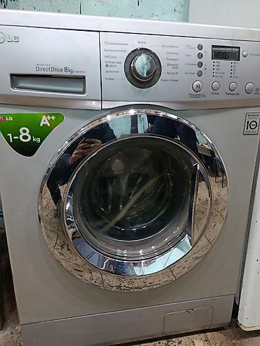maṣın: LG paltaryuyan maşın – önyükləməli, 8 kq tutumlu, Inverter Direct — 1