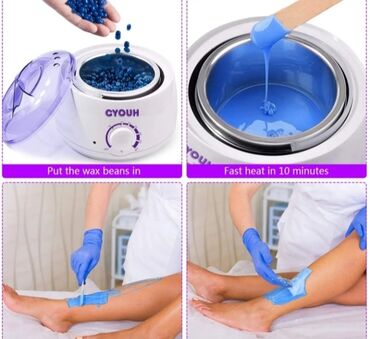 Šminka: Topilica za Vosak za Depilaciju NOVO 5x100 gr Voska u Granulama AKCIJA — 4