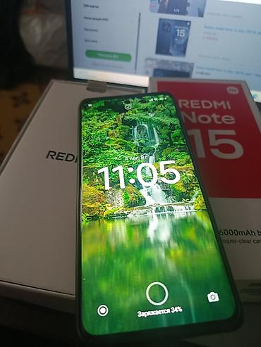 Redmi: Redmi, Redmi Note 15, Новый, 256 ГБ, цвет - Черный — 1