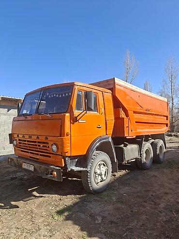 хово вакансия: Самосвал КАМАЗ 6x4, оранжевый. - Кузов-самосвал с высокими бортами — 1