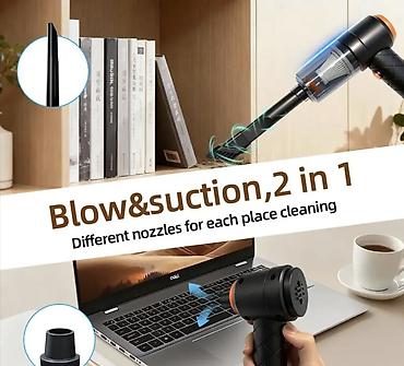 блендер 3 в 1: 2-i 1 Mini Tozsoran və Hava Üfürən (Blow & Suction) — 4
