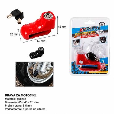 KMT Gvozdena disk brava za motocikl 2001259 Robusna disk brava za
