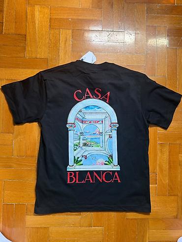 bez tech fleece: Casablanca majica kratkih rukava – model sa grafikom „Casa Blanca” - — 1