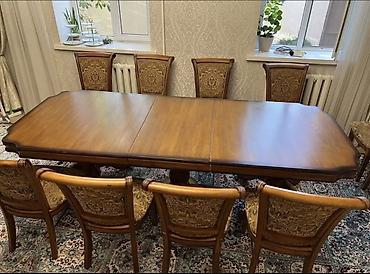 study table: Продается только СТОЛ из натурального дерева, раскрывается/собирается — 5