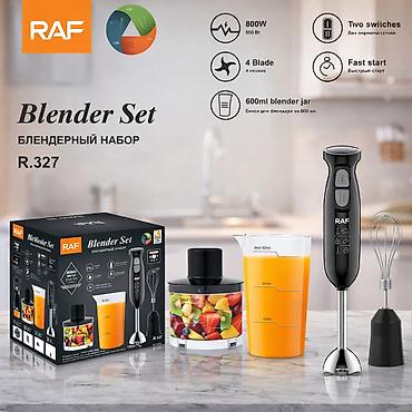 Blenderlər: №: 1791 Məhsulun adı: Blender RAF R.327 800W Brend: RAF Kateqoriya — 1