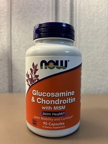 NOW Glucosamine & Chondroitin with MSM – qida əlavəsi